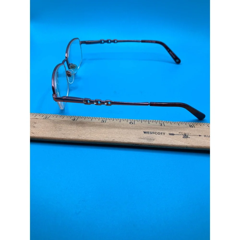 Bulova Missoula Eyeglasses Women 51-17-135 Rose Titanium *Frames Only*